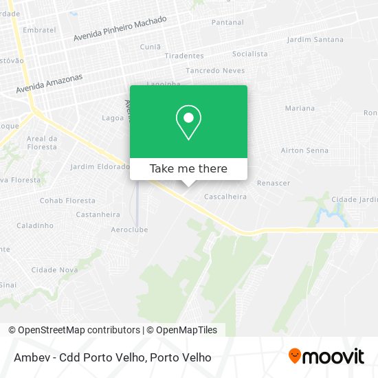 Mapa Ambev - Cdd Porto Velho