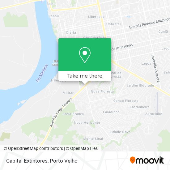 Capital Extintores map