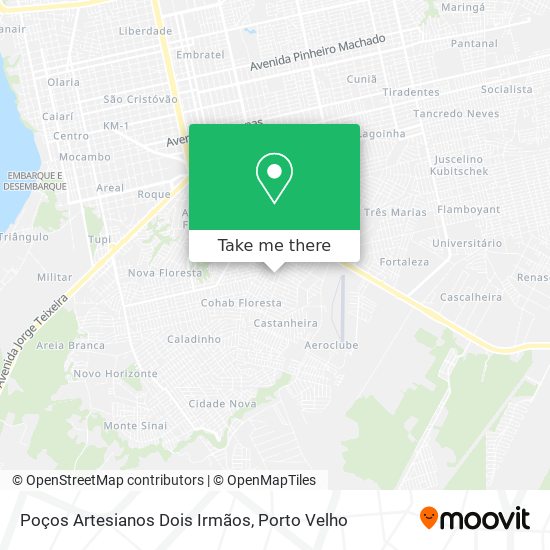 Poços Artesianos Dois Irmãos map