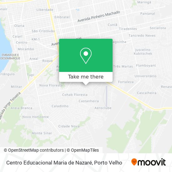 Centro Educacional Maria de Nazaré map