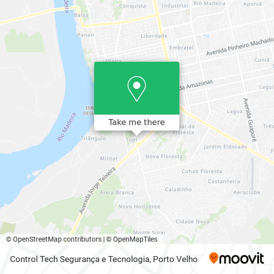 Control Tech Segurança e Tecnologia map