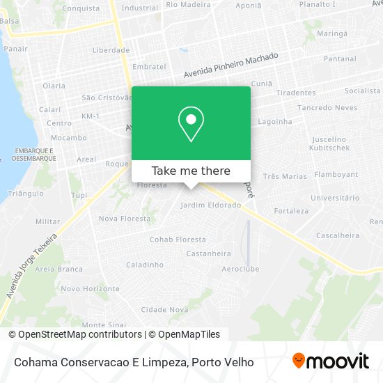 Cohama Conservacao E Limpeza map