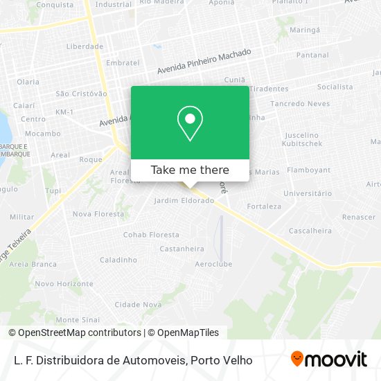 L. F. Distribuidora de Automoveis map