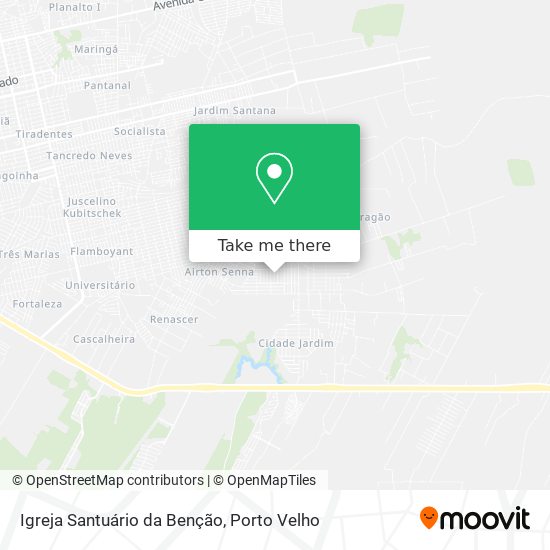 Igreja Santuário da Benção map