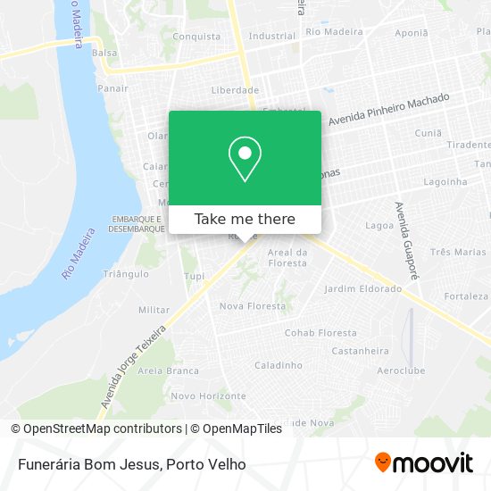 Funerária Bom Jesus map