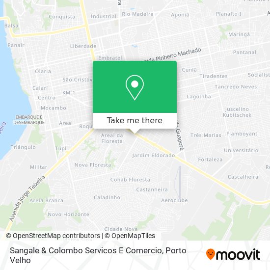 Sangale & Colombo Servicos E Comercio map