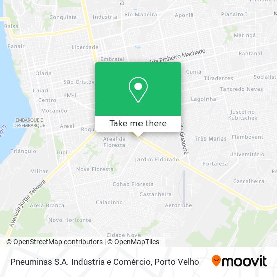 Pneuminas S.A. Indústria e Comércio map