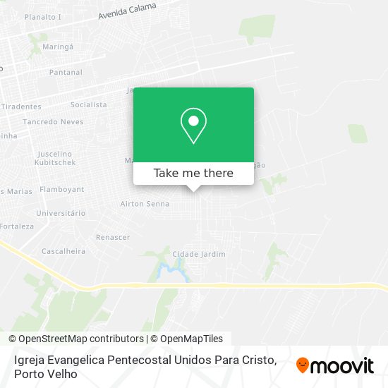Igreja Evangelica Pentecostal Unidos Para Cristo map