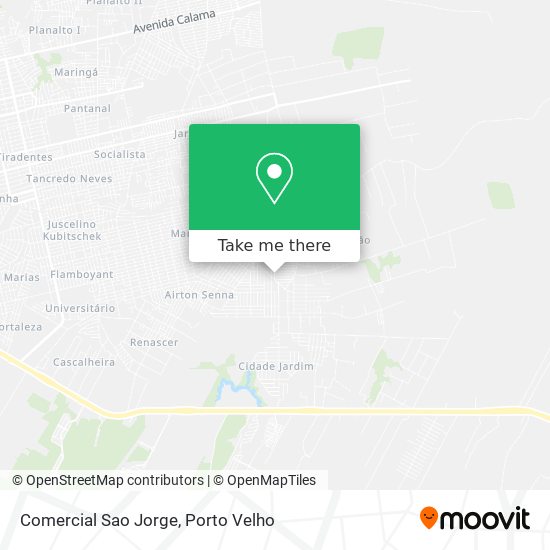 Comercial Sao Jorge map