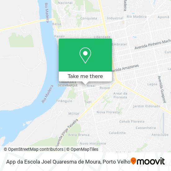 App da Escola Joel Quaresma de Moura map