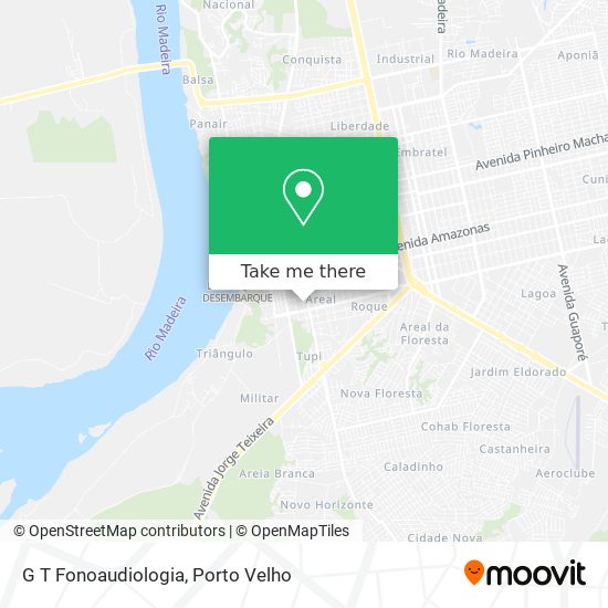 G T Fonoaudiologia map
