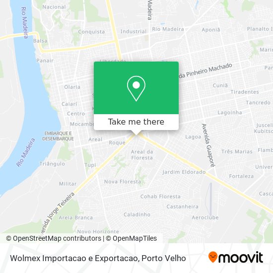 Wolmex Importacao e Exportacao map