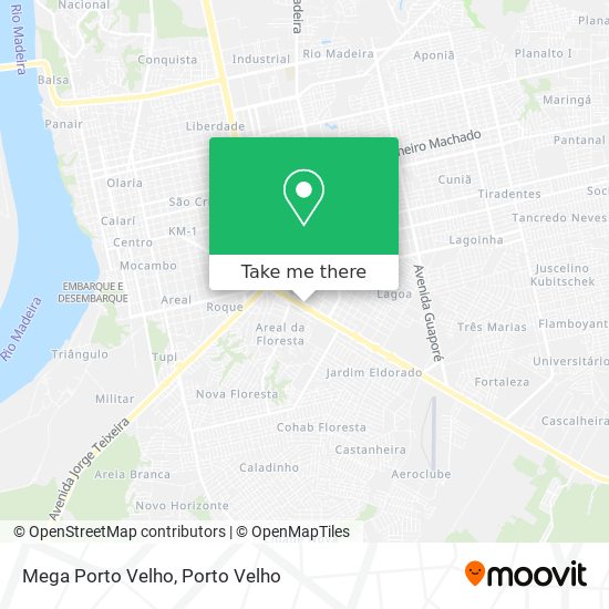 Mega Porto Velho map