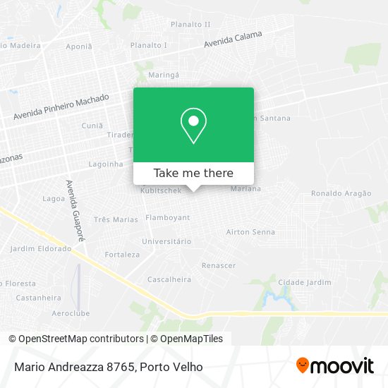Mario Andreazza 8765 map