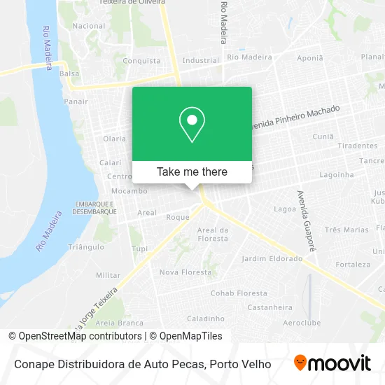 Conape Distribuidora de Auto Pecas map