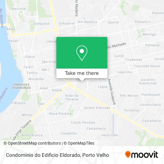 Mapa Condominio do Edificio Eldorado