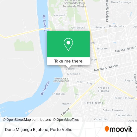 Dona Miçanga Bijuteria map