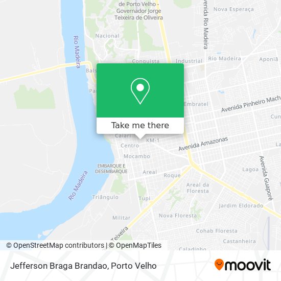 Jefferson Braga Brandao map