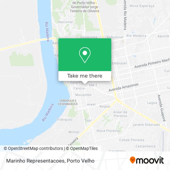 Marinho Representacoes map