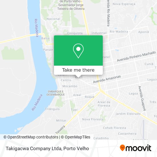 Takigacwa Company Ltda map
