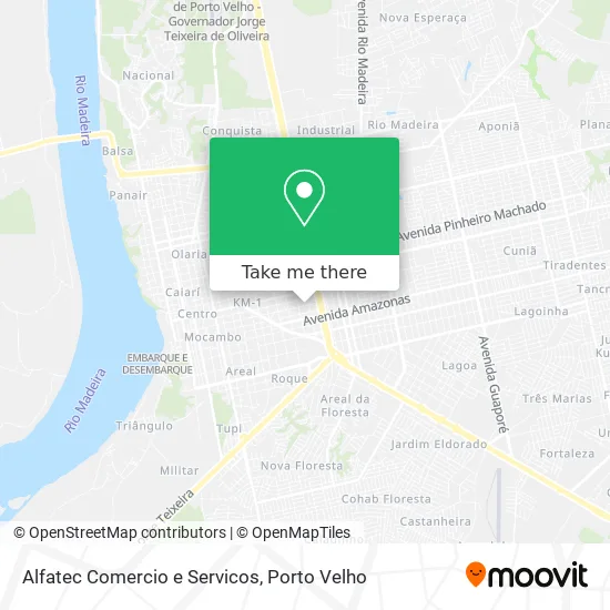Alfatec Comercio e Servicos map