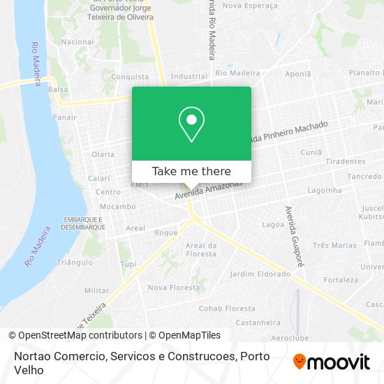 Nortao Comercio, Servicos e Construcoes map