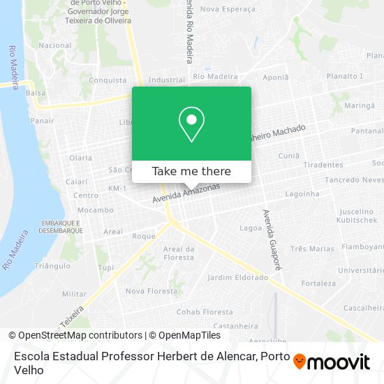 Escola Estadual Professor Herbert de Alencar map