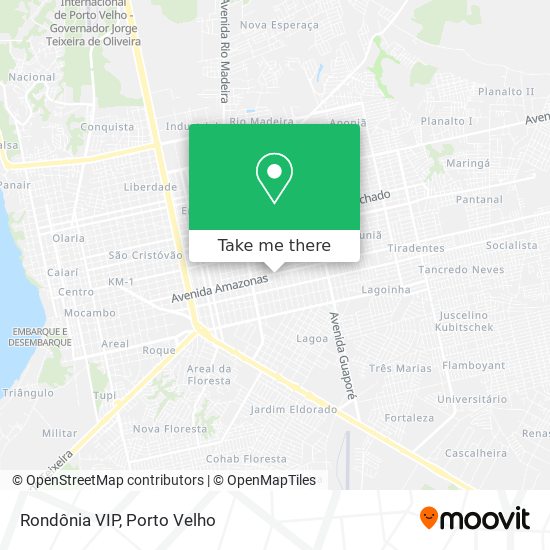 Rondônia VIP map