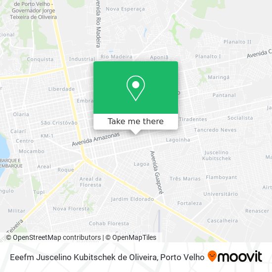 Eeefm Juscelino Kubitschek de Oliveira map