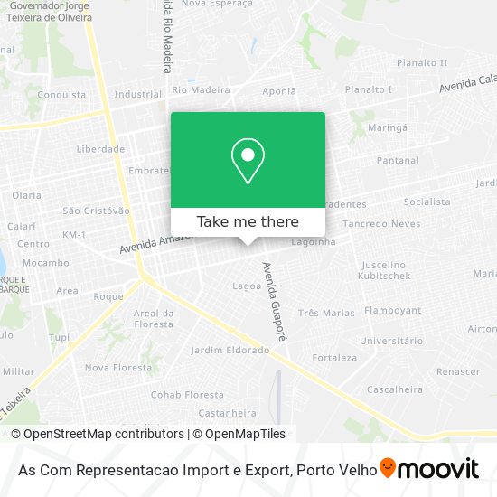 As Com Representacao Import e Export map