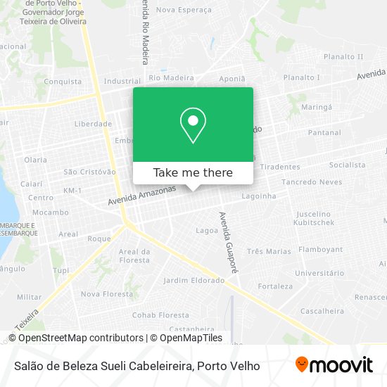 Salão de Beleza Sueli Cabeleireira map