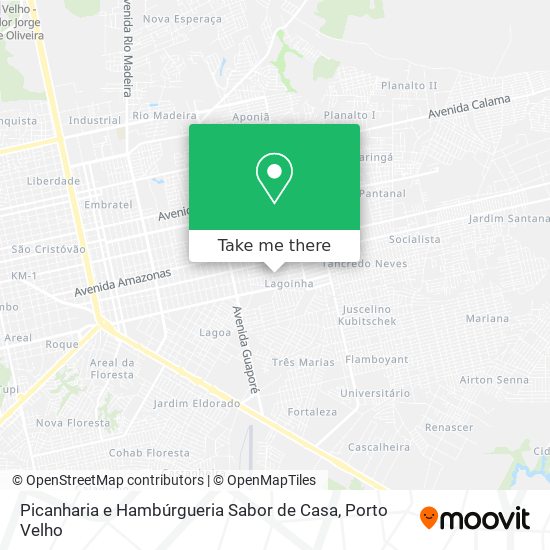 Picanharia e Hambúrgueria Sabor de Casa map