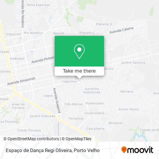 Espaço de Dança Regi Oliveira map