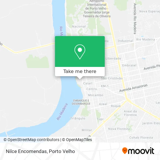 Nilce Encomendas map