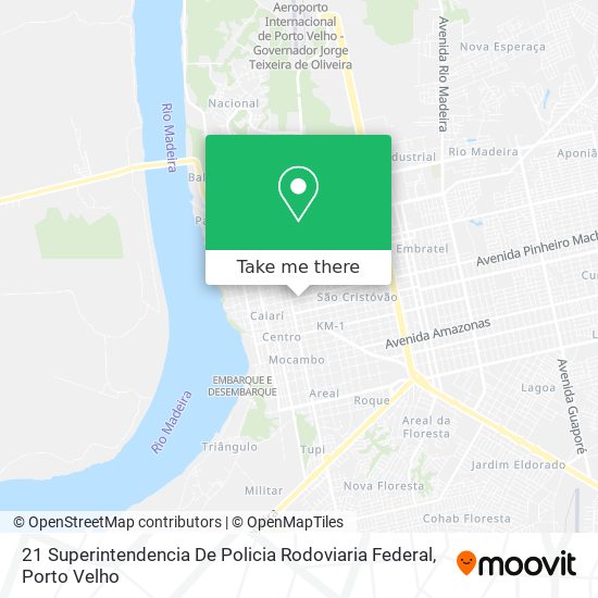 21 Superintendencia De Policia Rodoviaria Federal map