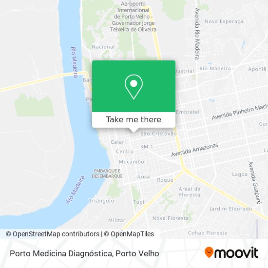 Porto Medicina Diagnóstica map