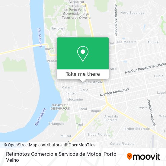 Retimotos Comercio e Servicos de Motos map