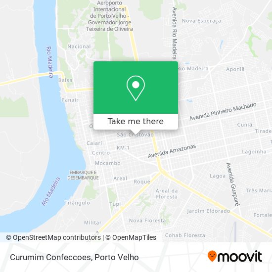Curumim Confeccoes map