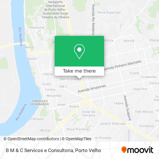 B M & C Servicos e Consultoria map
