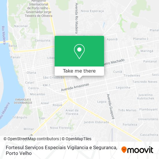 Fortesul Serviços Especiais Vigilancia e Seguranca map