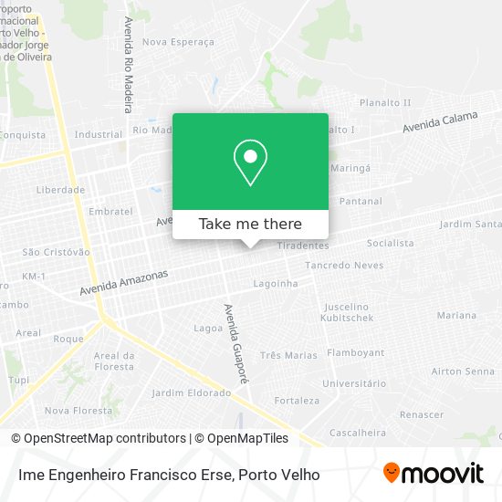 Ime Engenheiro Francisco Erse map