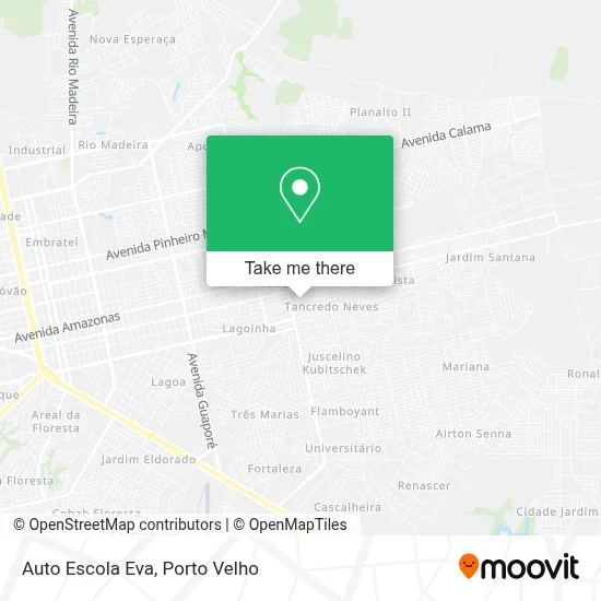 Auto Escola Eva map