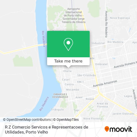 R Z Comercio Servicos e Representacoes de Utilidades map