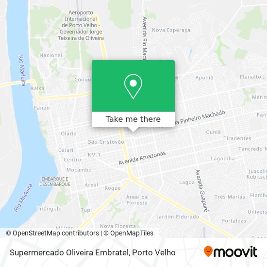 Supermercado Oliveira Embratel map