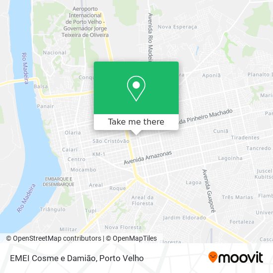 EMEI Cosme e Damião map
