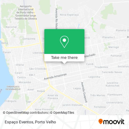 Espaço Eventos map