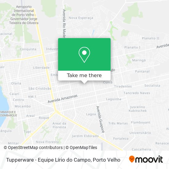 Tupperware - Equipe Lírio do Campo map