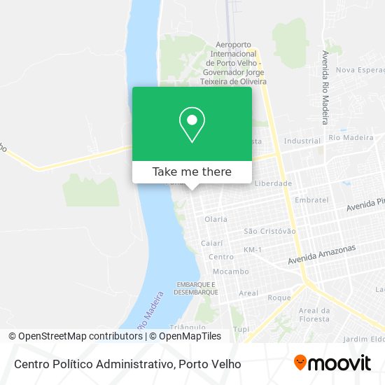 Centro Político Administrativo map