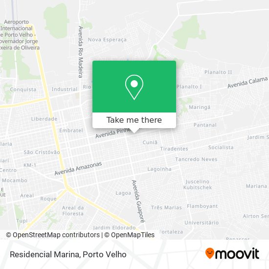 Mapa Residencial Marina