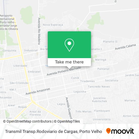 Transmil Transp.Rodoviario de Cargas map